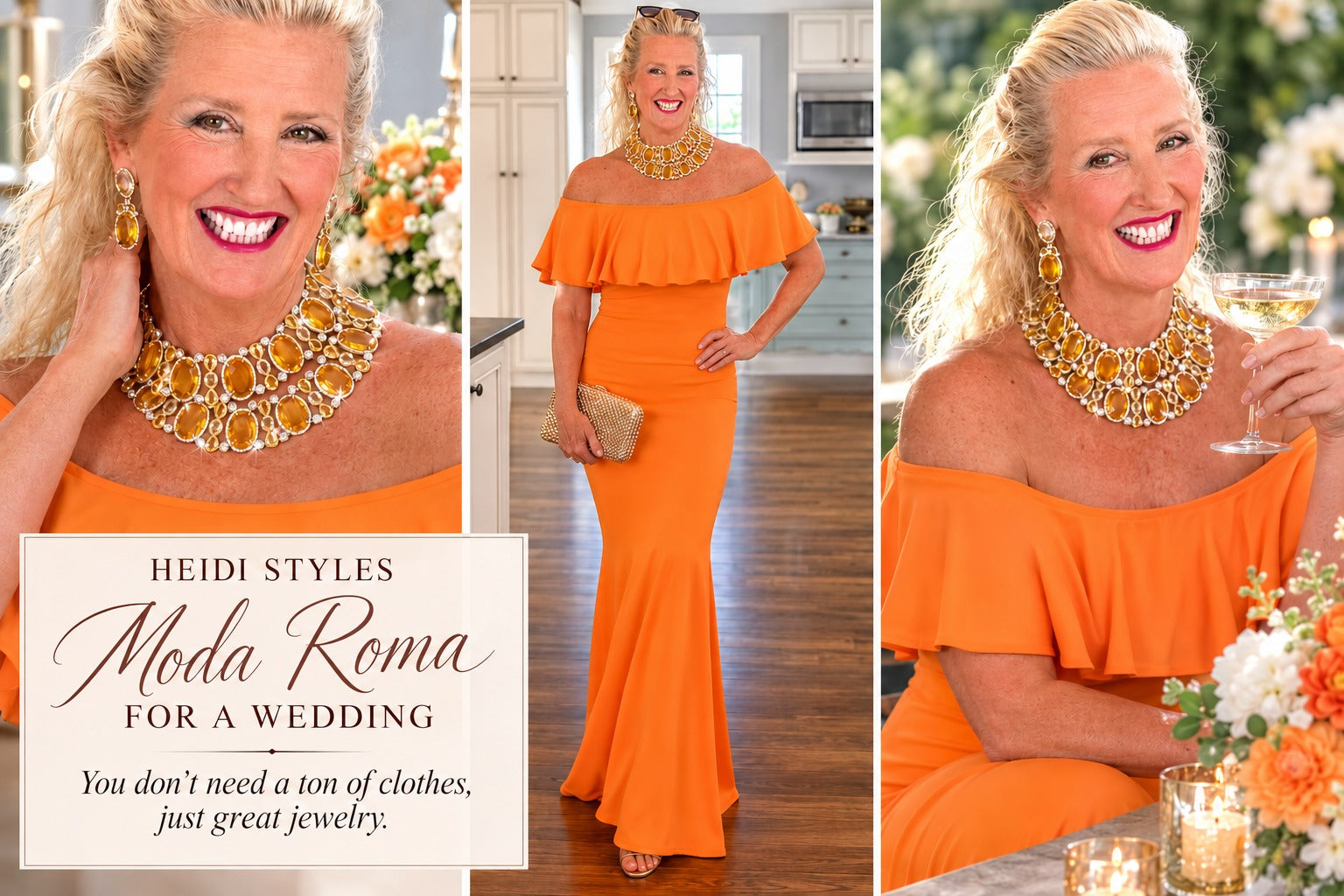 Heidi Styles Moda Roma for a Wedding