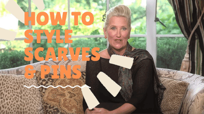 How To Style Brooches & Pins With Your Scarves