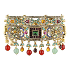 Heidi Daus® "Palace Glam" Beaded Crystal Statement Bracelet — view 1