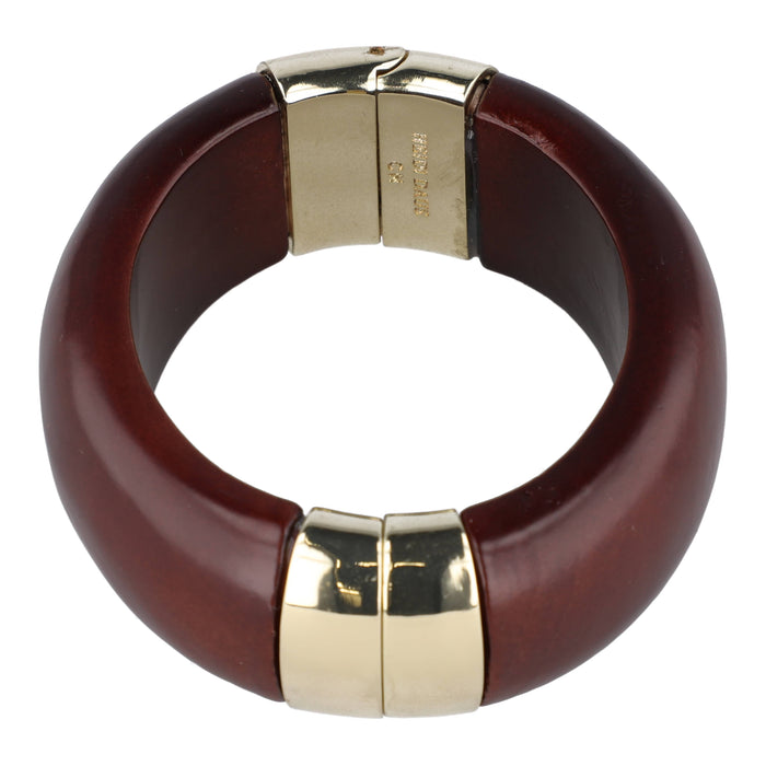 HEIDI DAUS® “Rooted Elegance” Essential Wood Wide Bangle