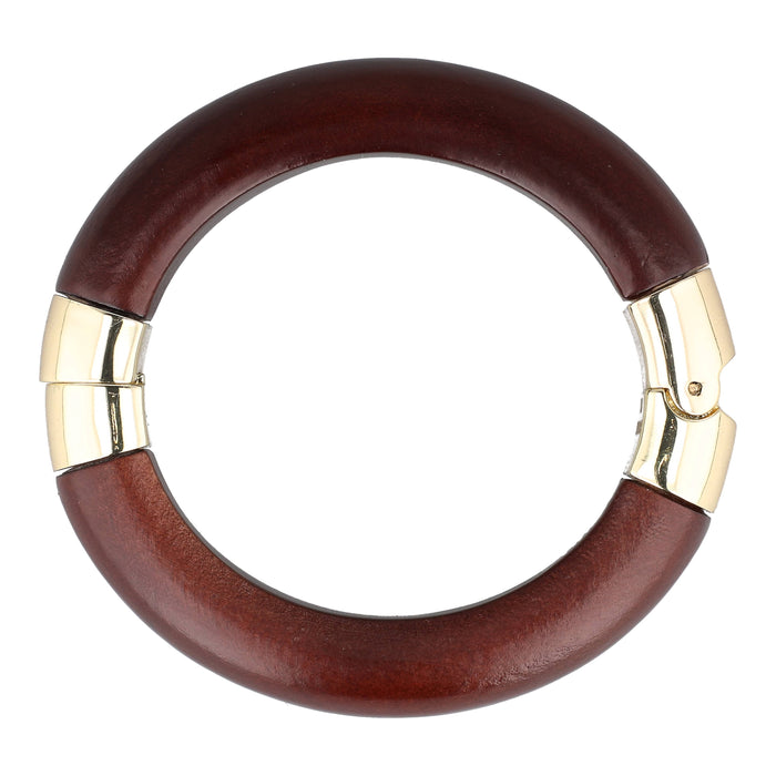 HEIDI DAUS® “Rooted Elegance” Essential Wood Slim Bangle