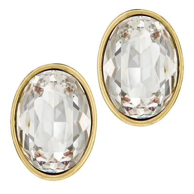 HEIDI DAUS®"Say It With Style" Crystal Deco Button Earrings