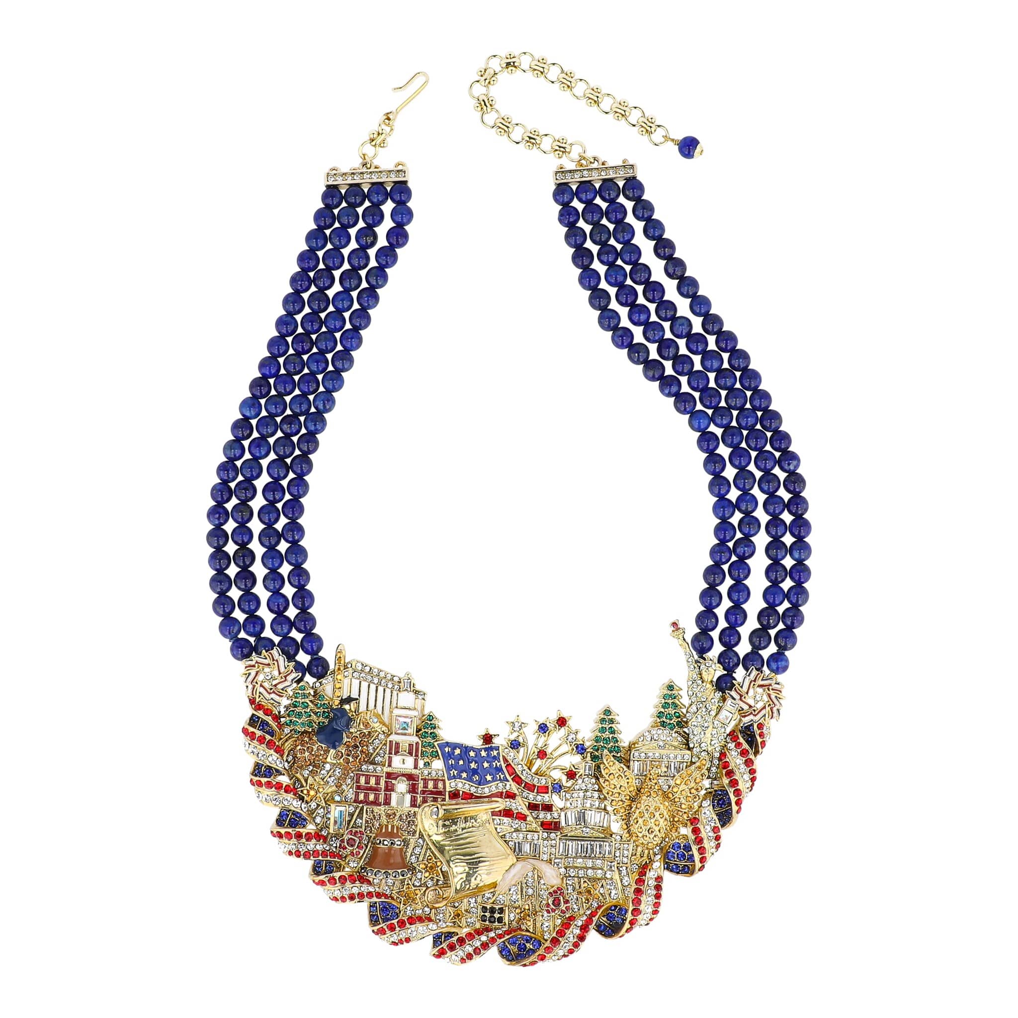 Sparkle4c_Jewelryページです HEIDI DAUS® “Live Free & Sparkle” 250th Limited Edition American Legac