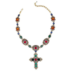 Heidi Daus® "Renaissance Revival" Crystal Cross Necklace — view 1