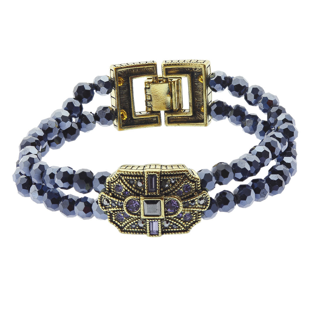 Heidi factory Daus Beaded Crystal Bracelet Set