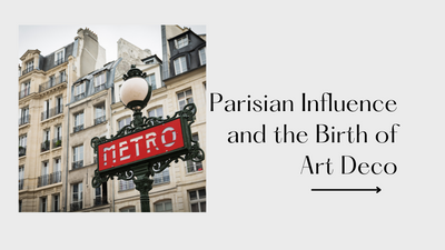 Parisian Influence and the Birth of Art Deco