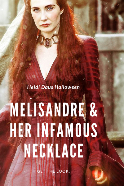 Heidi Daus Halloween: Melisandre From Game Of Thrones