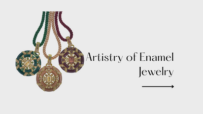 Unveiling the Artistry of Designer Enamel Jewelry