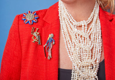 Patriotic Pins Collection