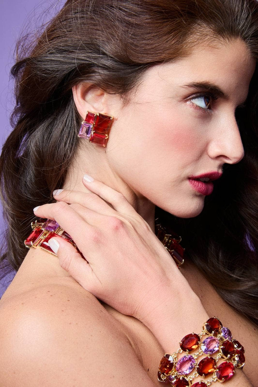 HEIDI DAUS®"Devil Wears Heidi" Crystal Oval Bracelet HEIDI DAUS®
