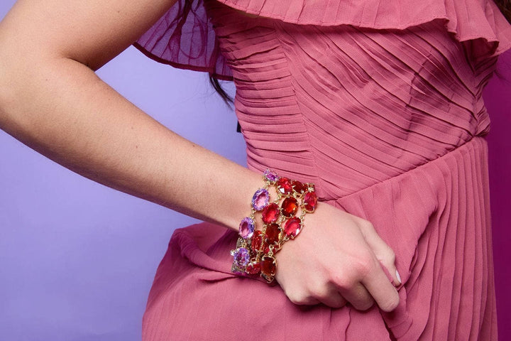 HEIDI DAUS®"Devil Wears Heidi" Crystal Oval Bracelet HEIDI DAUS®