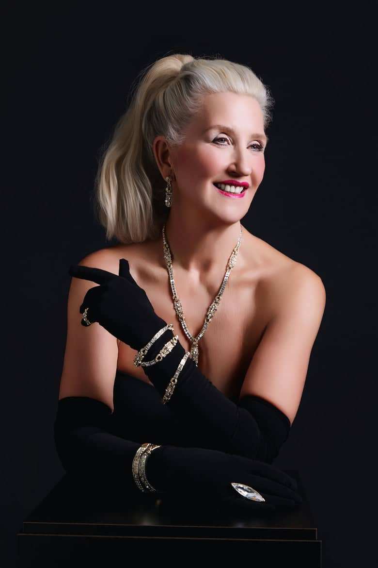 HEIDI DAUS® "It's A Fine Line" Art Deco Convertible Necklace