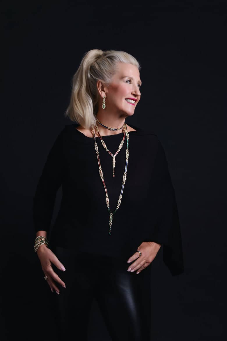 HEIDI DAUS® "It's A Fine Line" Art Deco Convertible Necklace