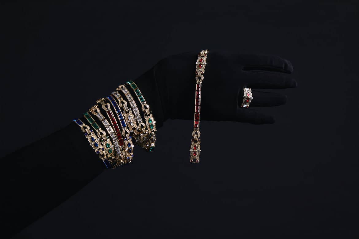 HEIDI DAUS® "It's A Fine Line" Art Deco Convertible Necklace