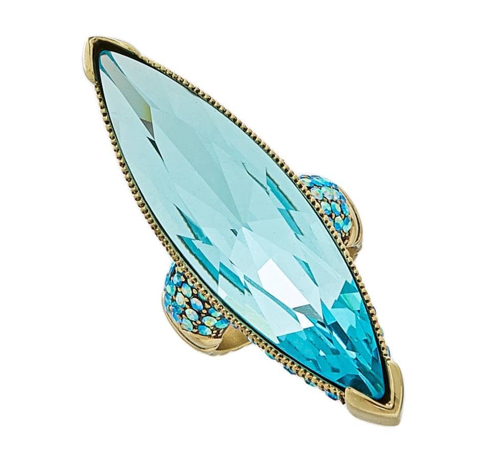 HEIDI DAUS®"Fabulous Feng Shui" Oversized Crystal Statement Ring
