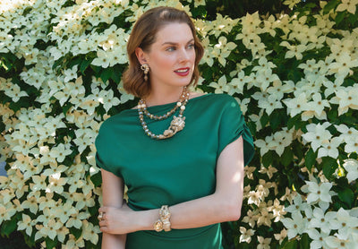 HEIDI DAUS® "Feline Fabulous" Beaded Enamel Crystal Tiger Drop Earrings