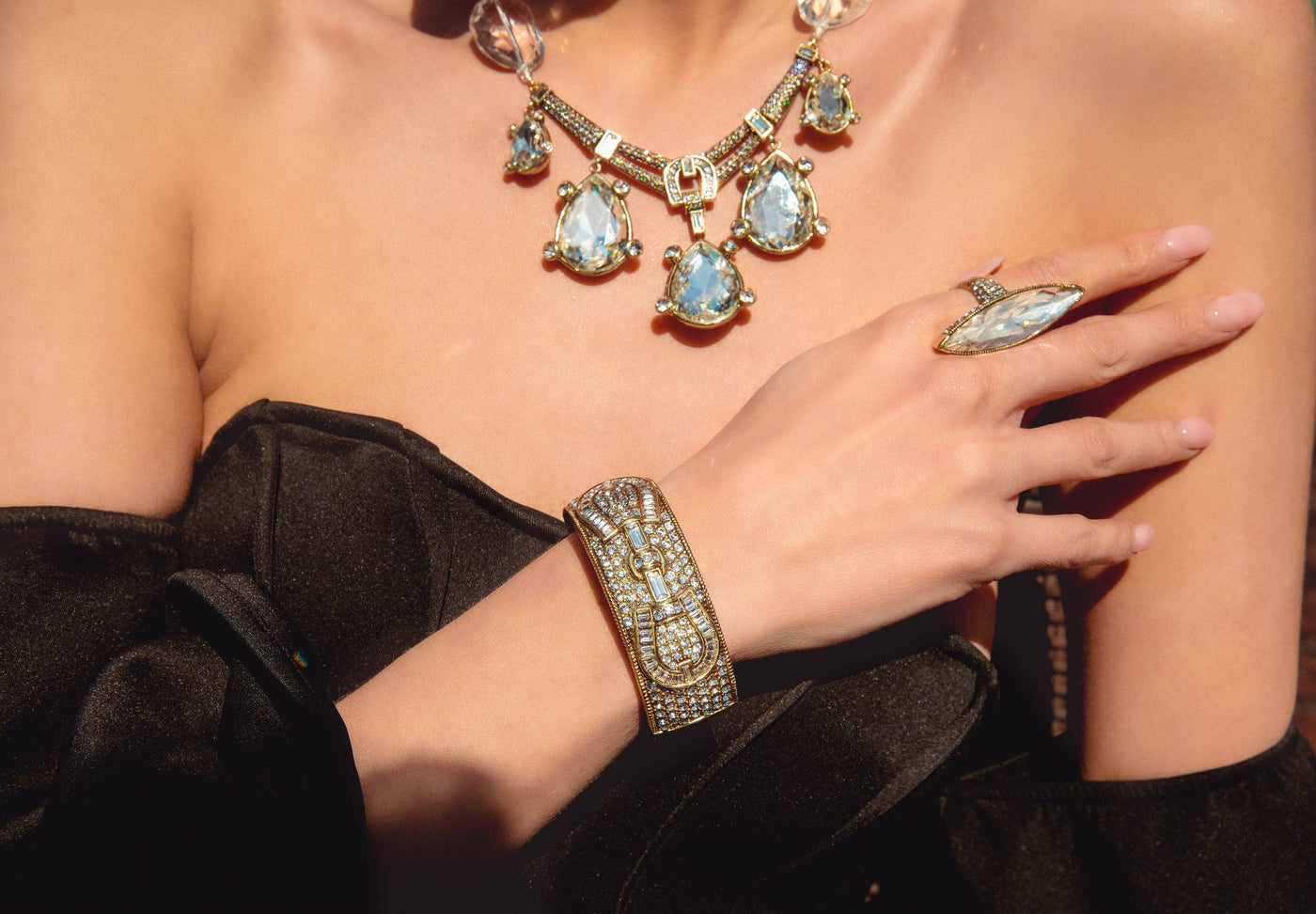 HEIDI DAUS®"St. Barts Rocks" Crystal Deco Bracelet