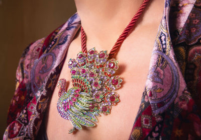 Heidi Daus® "Tabitha Turkey" Crystal Turkey Pin HEIDI DAUS®