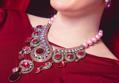 HEIDI DAUS®"Swirl Happy" Beaded Crystal Statement Necklace HEIDI DAUS®