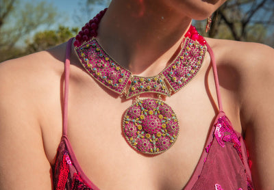 HEIDI DAUS®"Cat's Pajamas" Beaded Crystal Statement Necklace