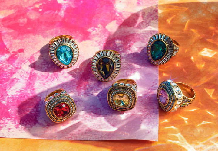 Heidi Daus® "Enchante" Crystal Magnetic Interchangeable Ring Set HEIDI DAUS®