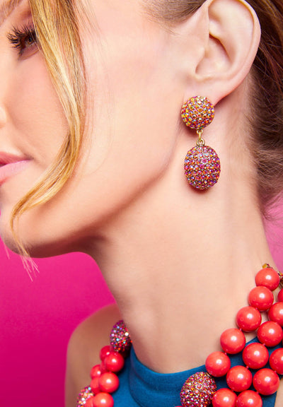 Heidi Daus®"Big Pretty" Crystal Dangle Earrings