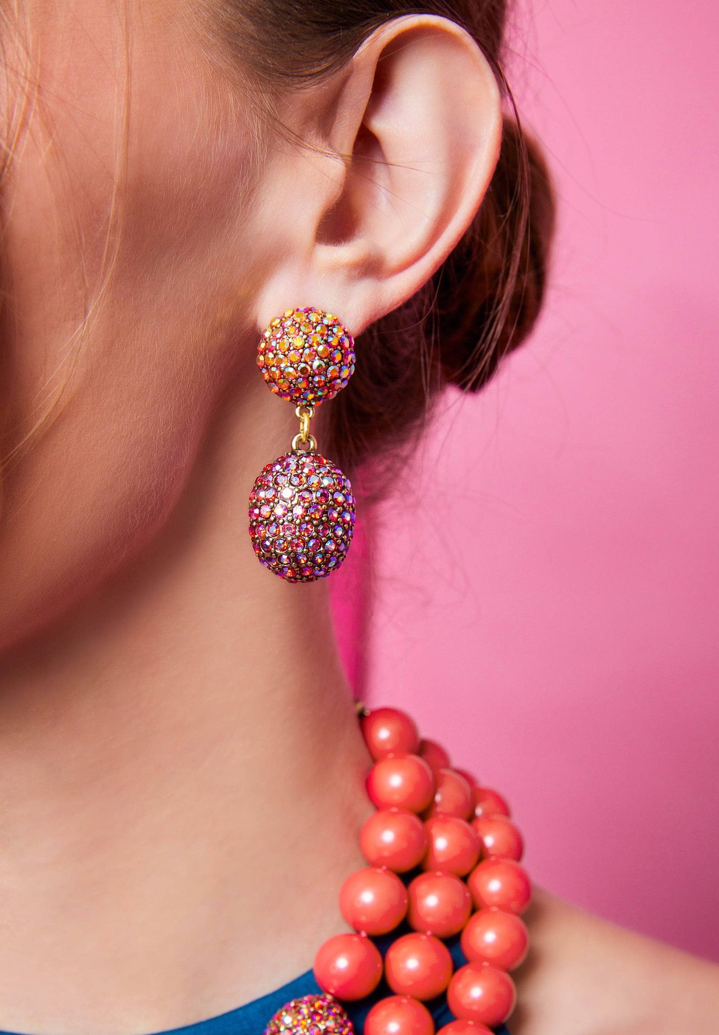 Heidi Daus®"Big Pretty" Crystal Dangle Earrings
