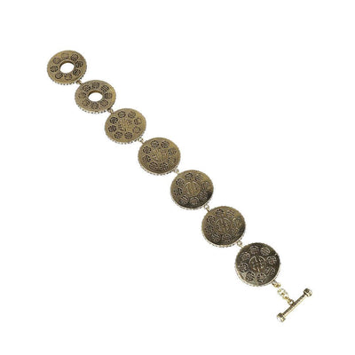 HEIDI DAUS®"Chinois Mystique" Crystal Chinoise Shou Longevity Bracelet