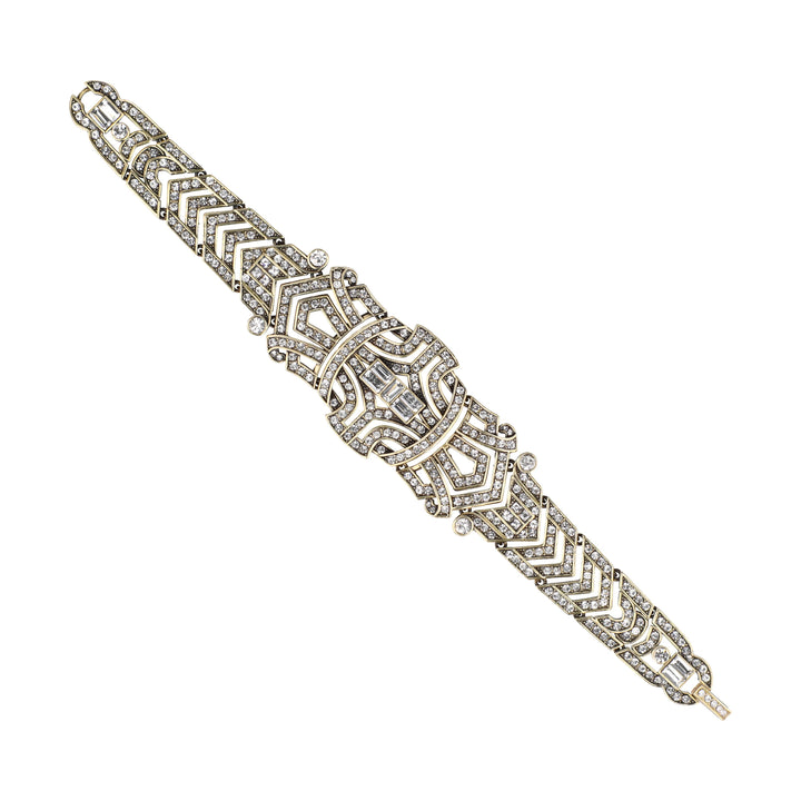 HEIDI DAUS® "Simply Sophisticated" Crystal Art Deco Bracelet