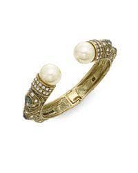 Heidi Daus®"Armed with Charm" Crystal Bangle Bracelet