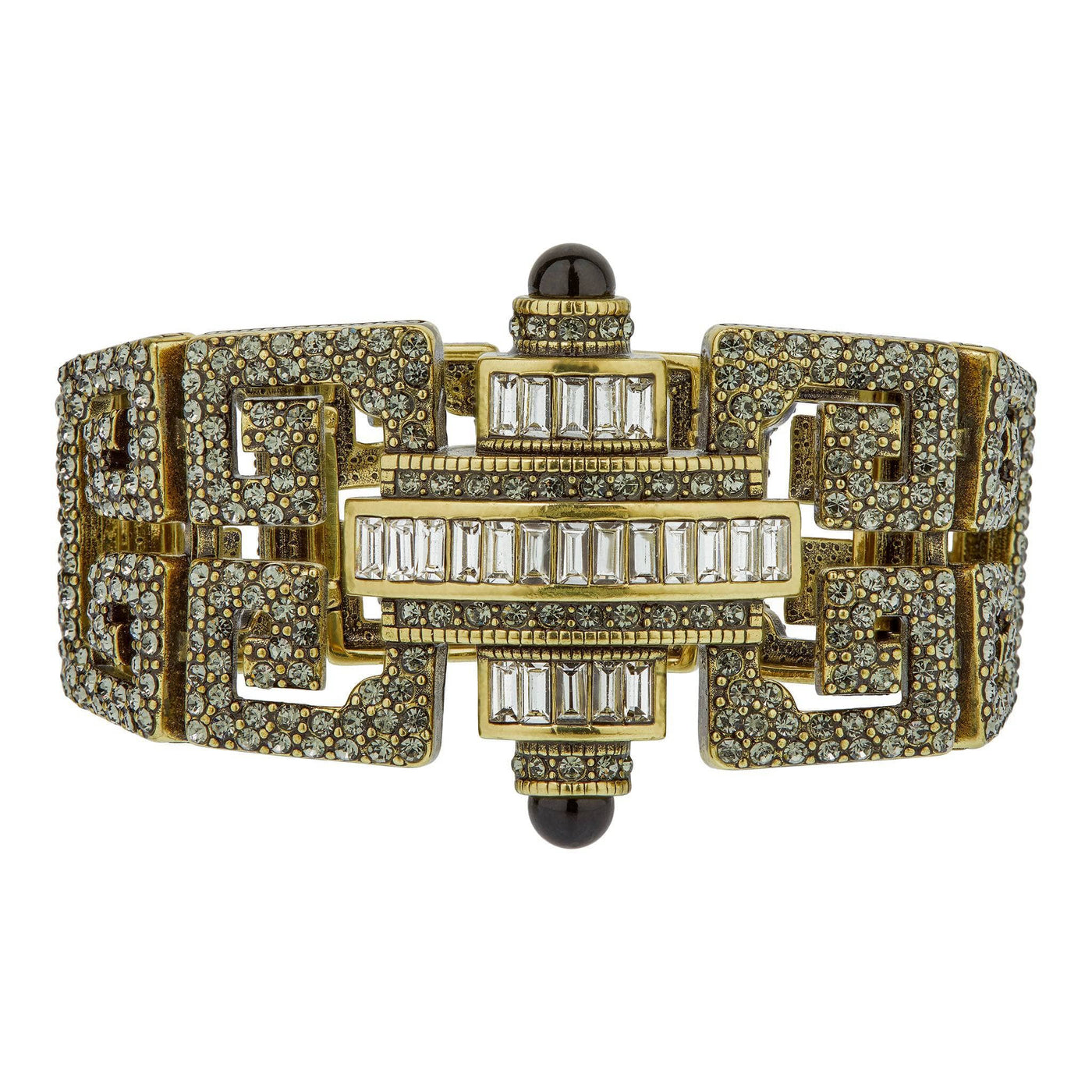 Heidi Daus® "Distinguished Opulence" Beaded Crystal Art Deco Bracelet