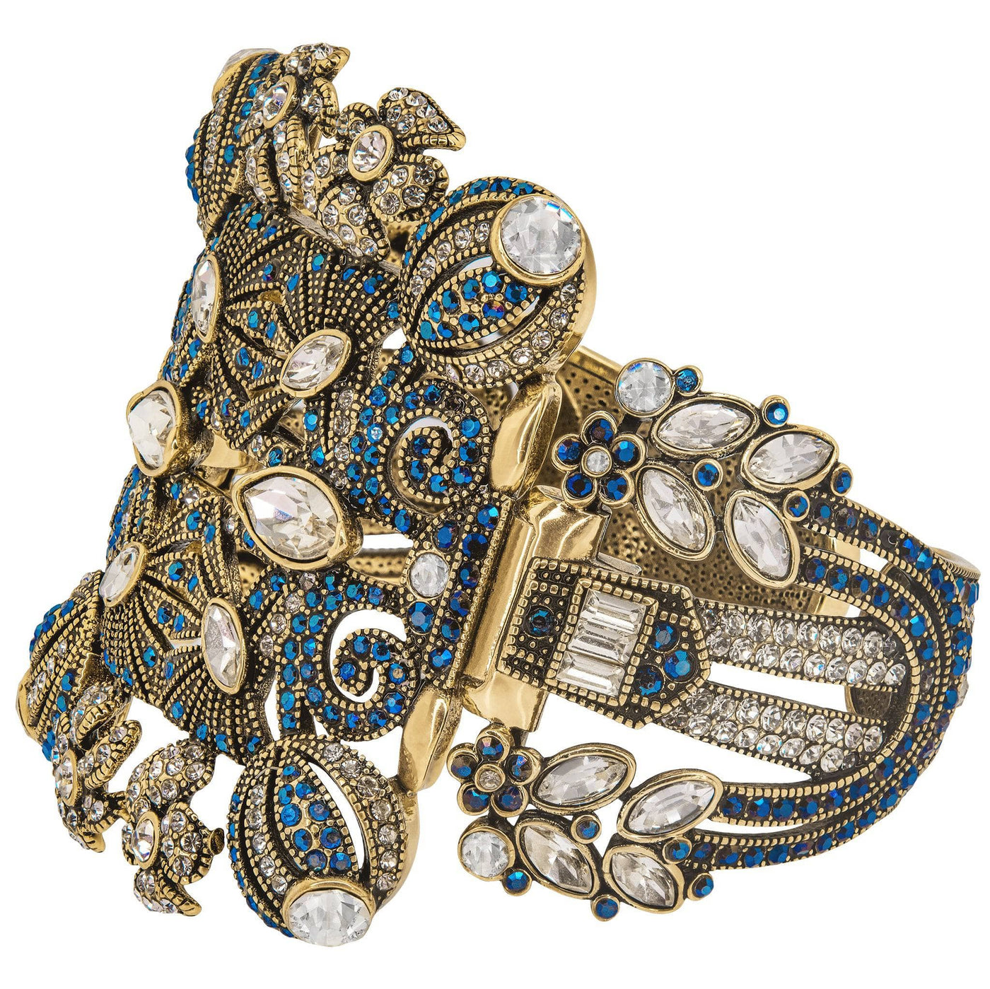 Heidi Daus®"Bountiful Splendor" Crystal Statement Bracelet