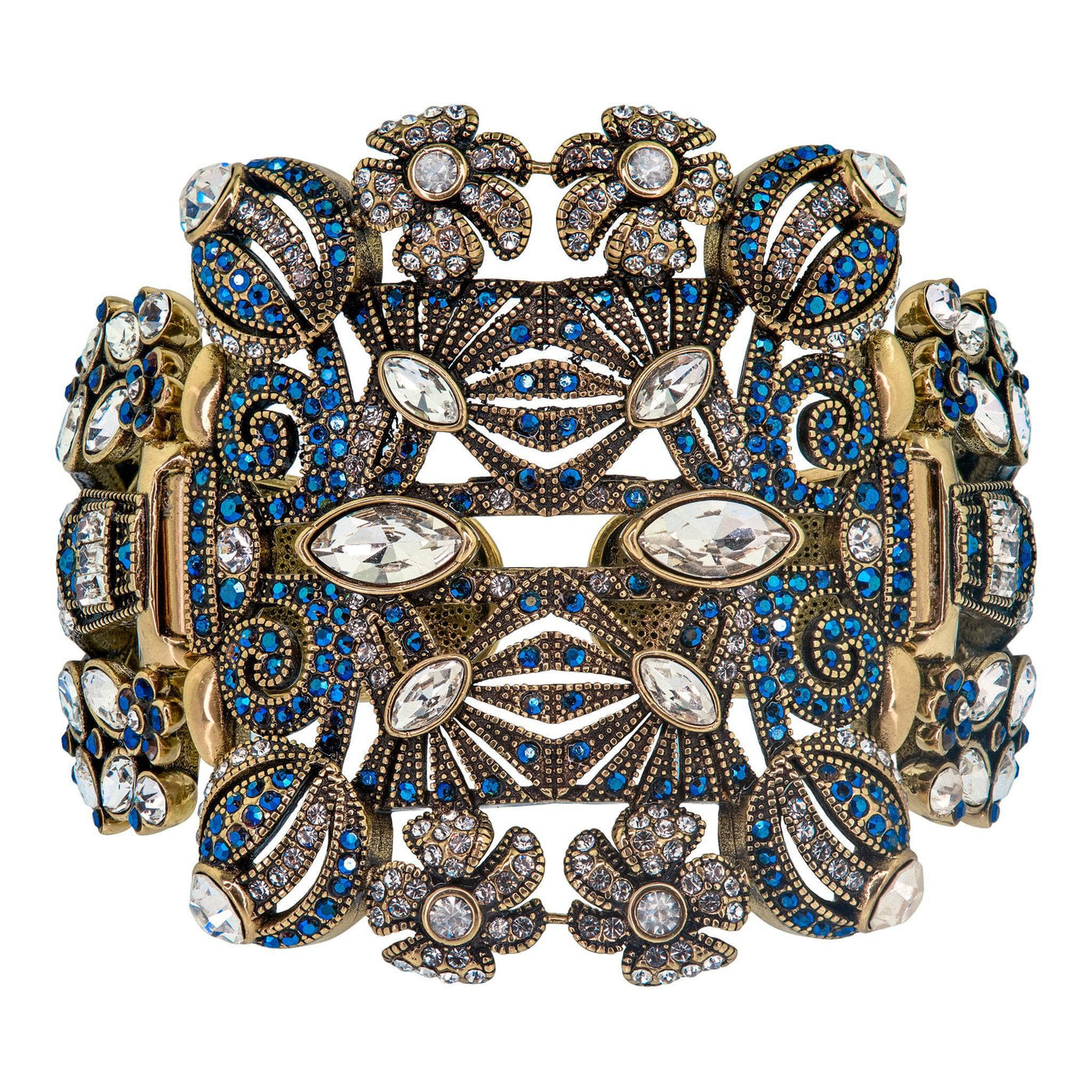 Heidi Daus®"Bountiful Splendor" Crystal Statement Bracelet