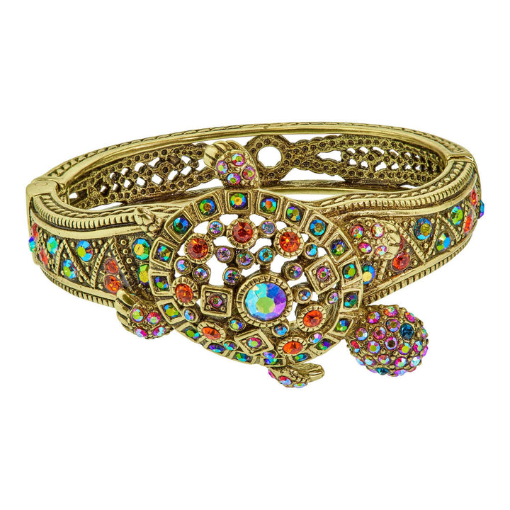 Heidi Daus®"Simply Irresistible Turtle" Crystal Turtle Bracelet HEIDI DAUS®
