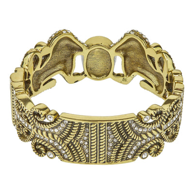 HEIDI DAUS®"Queen Of The Jungle" Crystal Lion Bracelet