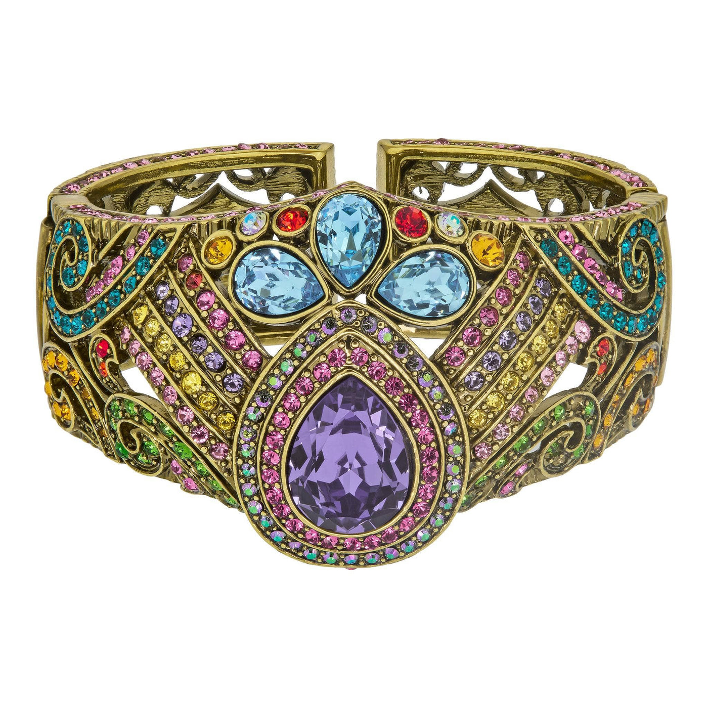 Heidi Daus®"Queen For A Day" Crystal Statement Bracelet