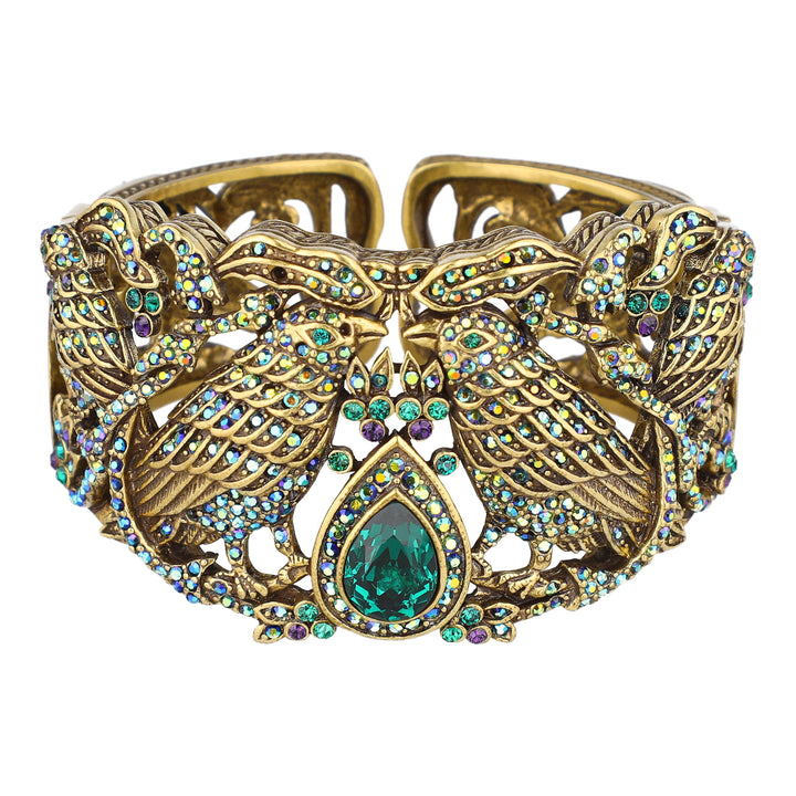 HEIDI DAUS® "Ravishing Raven" Crystal Raven Bracelet