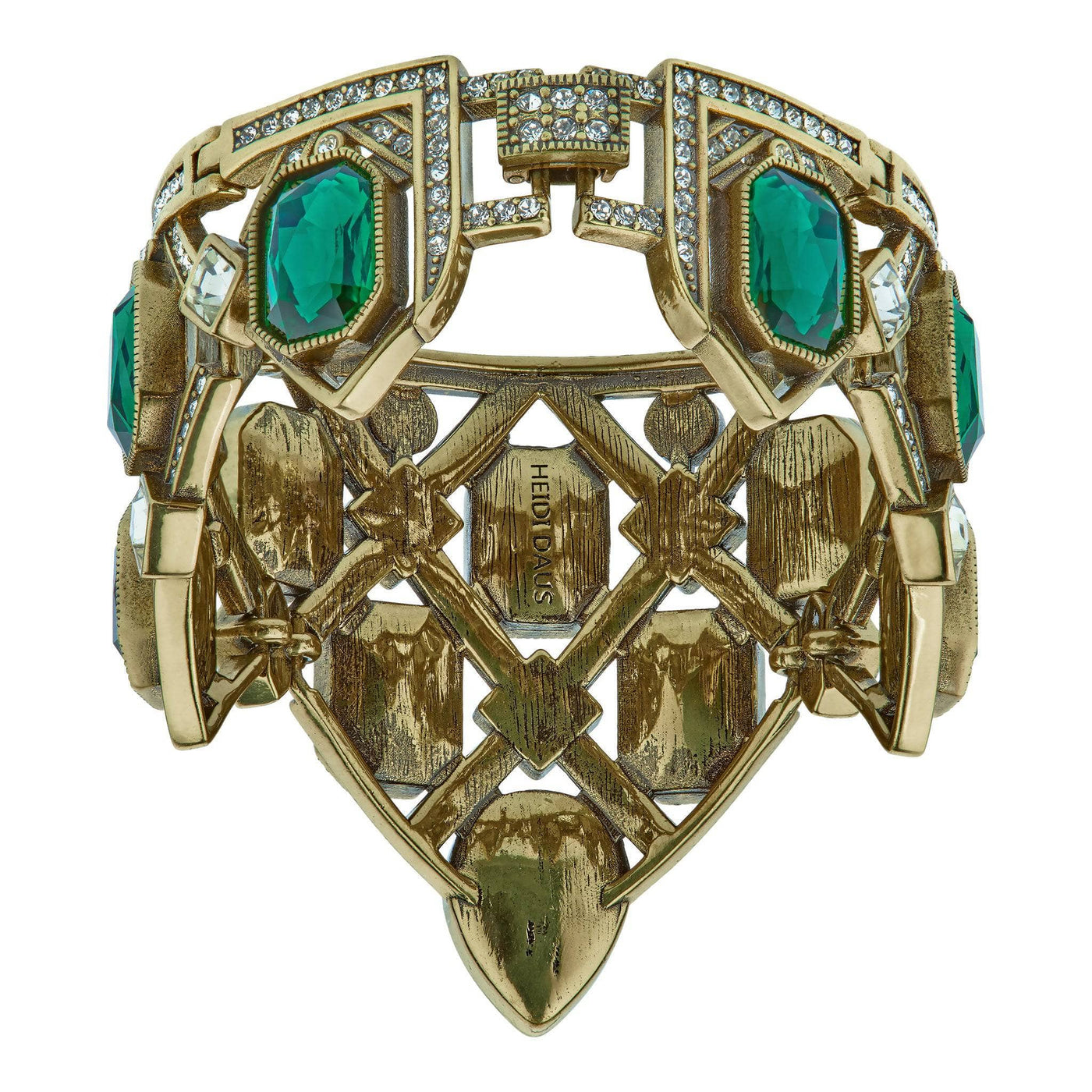 HEIDI DAUS®"Many Shades of Fabulous" Crystal Statement Bracelet