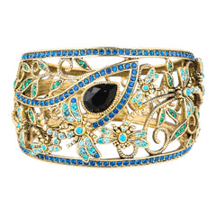 HEIDI DAUS® "Dramatic Demoiselle" Crystal Dragonfly Bracelet