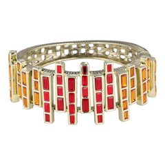 HEIDI DAUS® "Stroke of Genius" Crystal Art Deco Bracelet