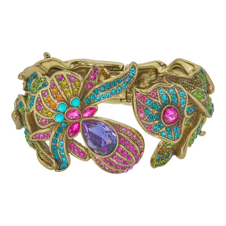 HEIDI DAUS®"Jack In The Pulpit" Crystal Floral  Bracelet HEIDI DAUS®