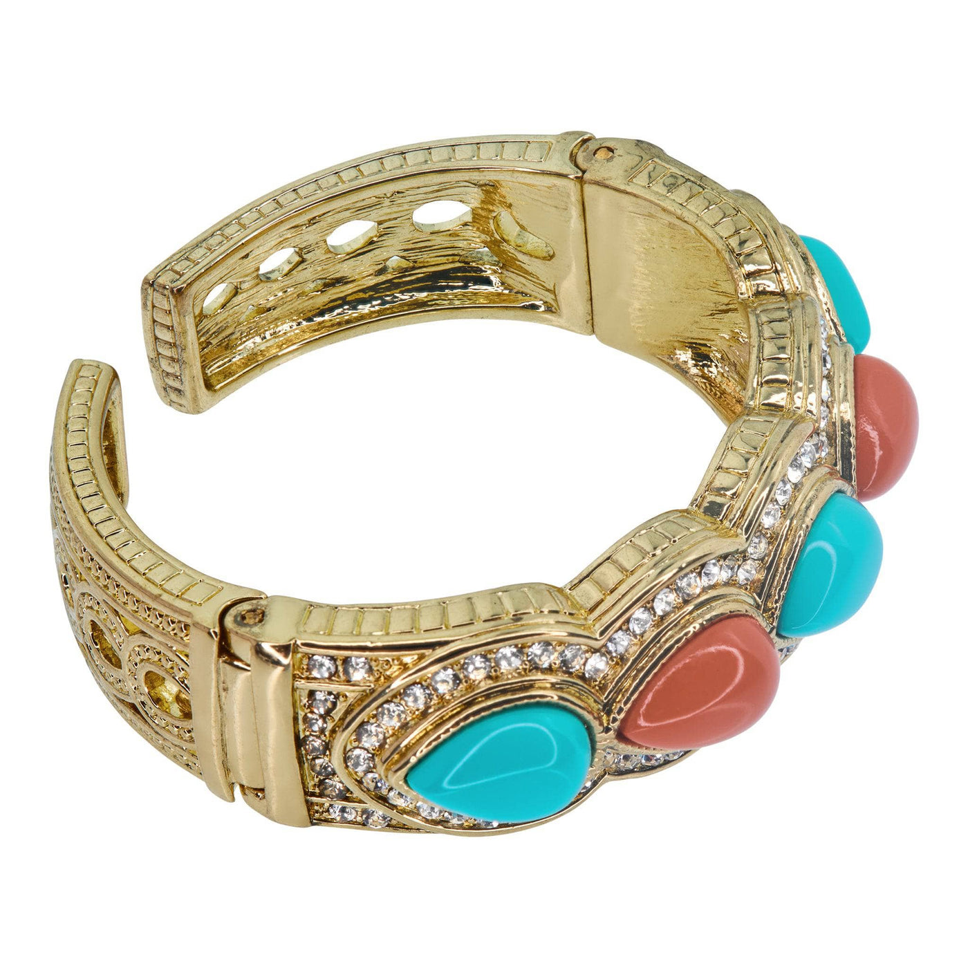 Heidi Daus®"Taos Chic" Beaded Crystal Statement Bracelet