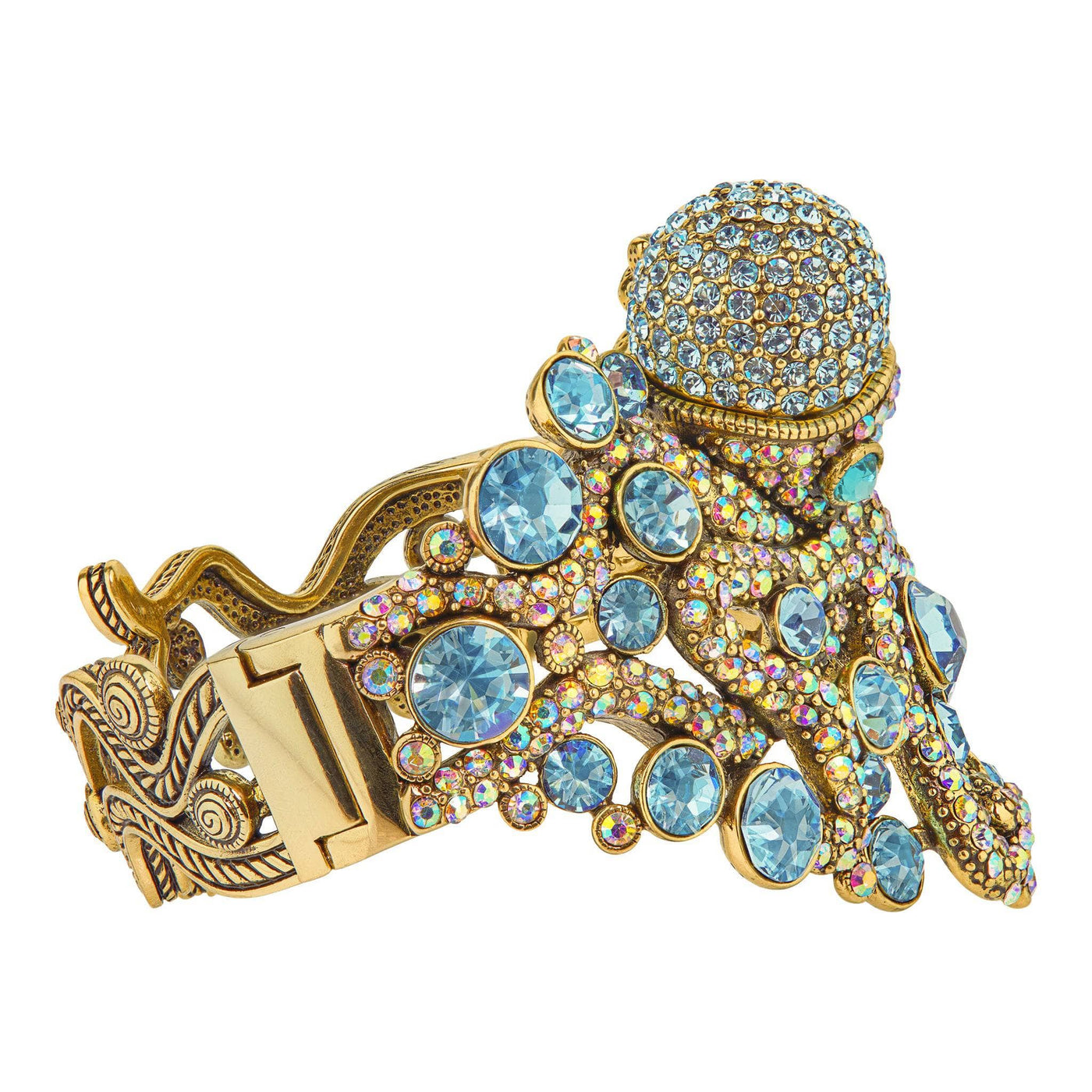 HEIDI DAUS®"Guardian Of The Deep" Crystal Octopus Bracelet