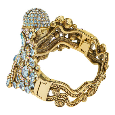 HEIDI DAUS®"Guardian Of The Deep" Crystal Octopus Bracelet