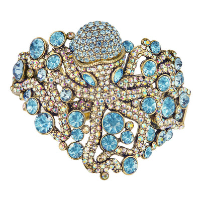 HEIDI DAUS®"Guardian Of The Deep" Crystal Octopus Bracelet