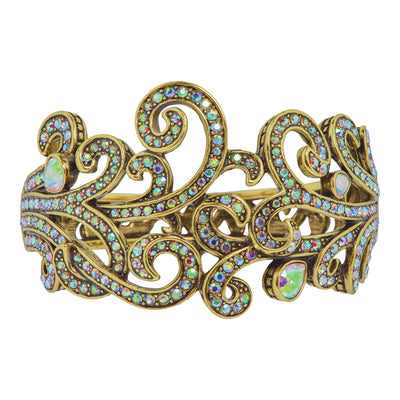 HEIDI DAUS®"Epaulet Collar" Crystal Statement Bracelet