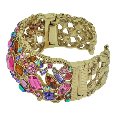 HEIDI DAUS®"French Lace" Crystal Statement Bracelet