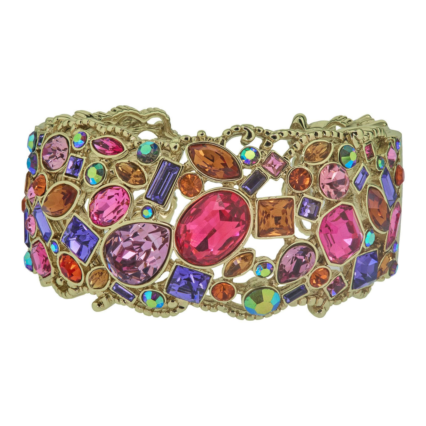 HEIDI DAUS®"French Lace" Crystal Statement Bracelet