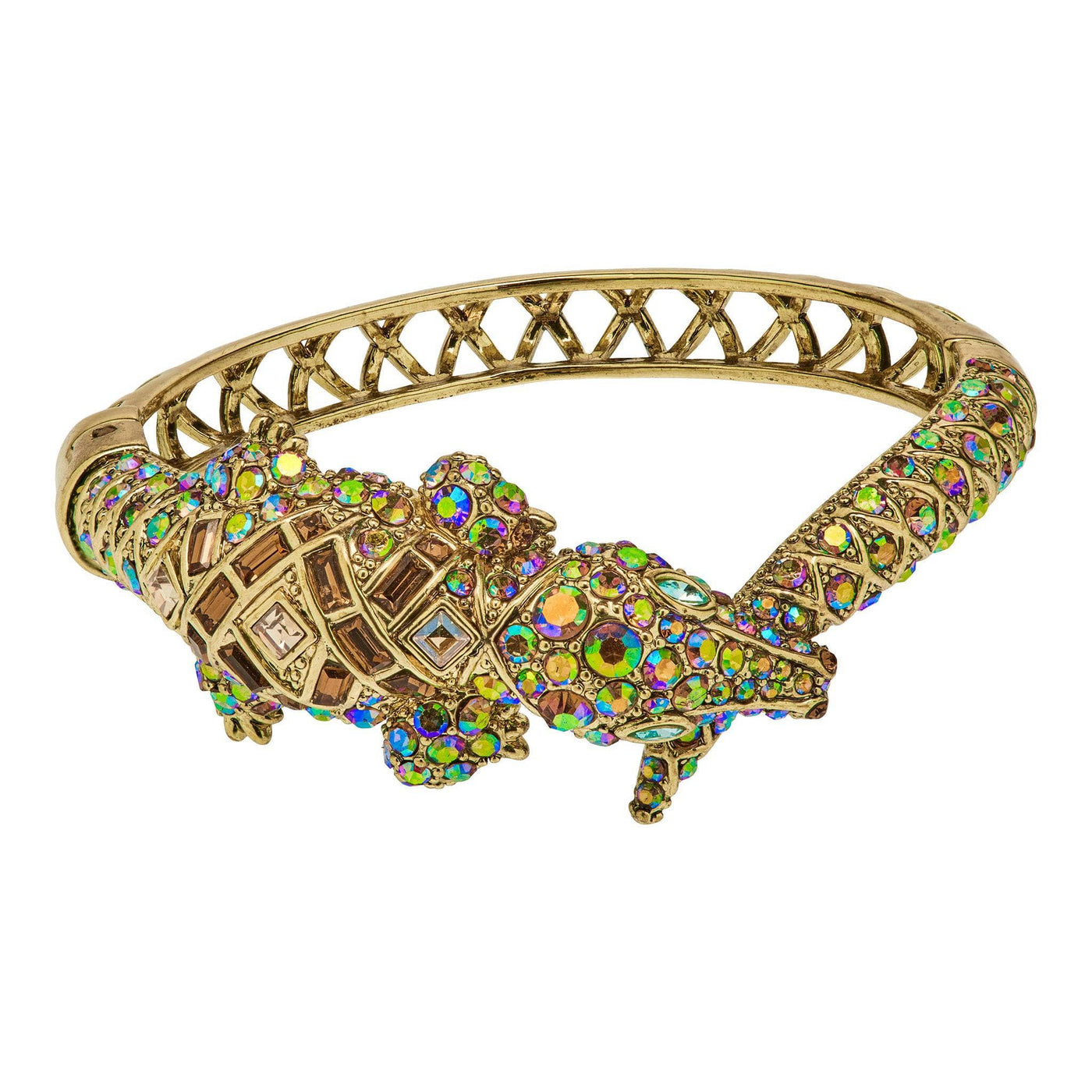 HEIDI DAUS®"Ali-Gorgeous" Crystal Alligator Bracelet