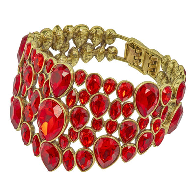 HEIDI DAUS®"Dazzling Decollate" Crystal Art Deco Bracelet